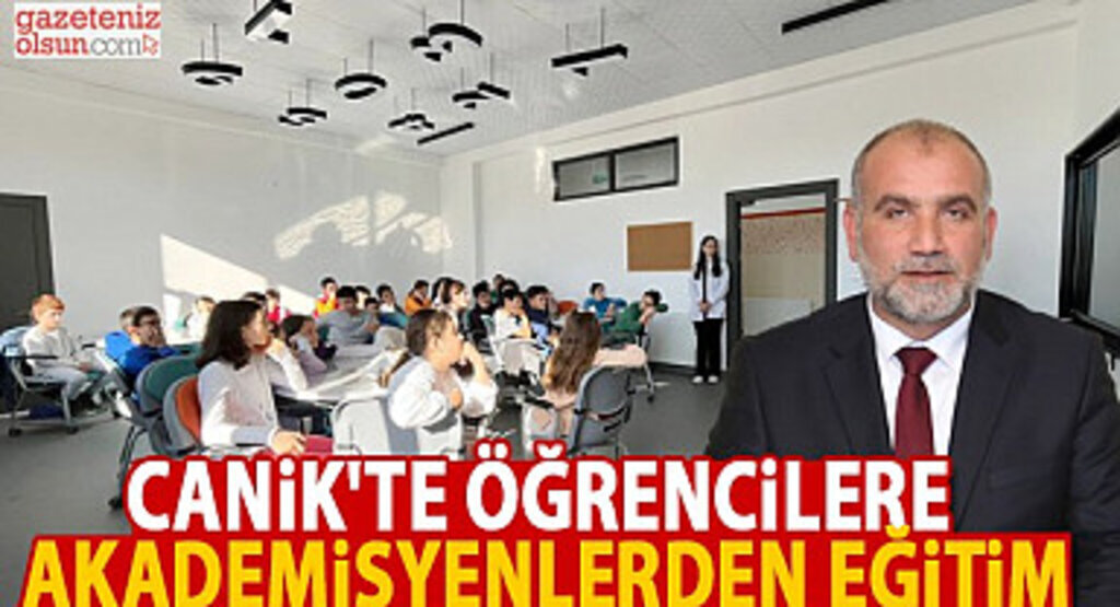 Canik’te Öğrencilere Akademisyenlerden Eğitim 
