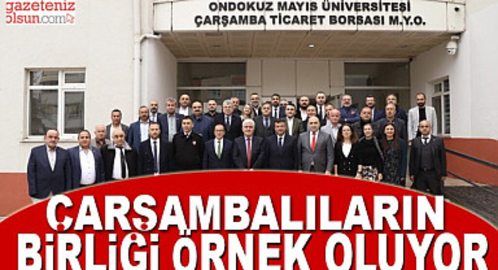 Çarşambalıların Birliği Örnek Oluyor