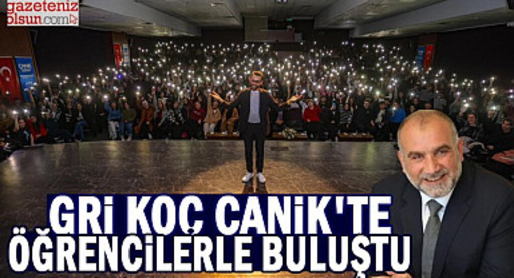 Gri Koç Canik’te Öğrencilerle Buluştu 