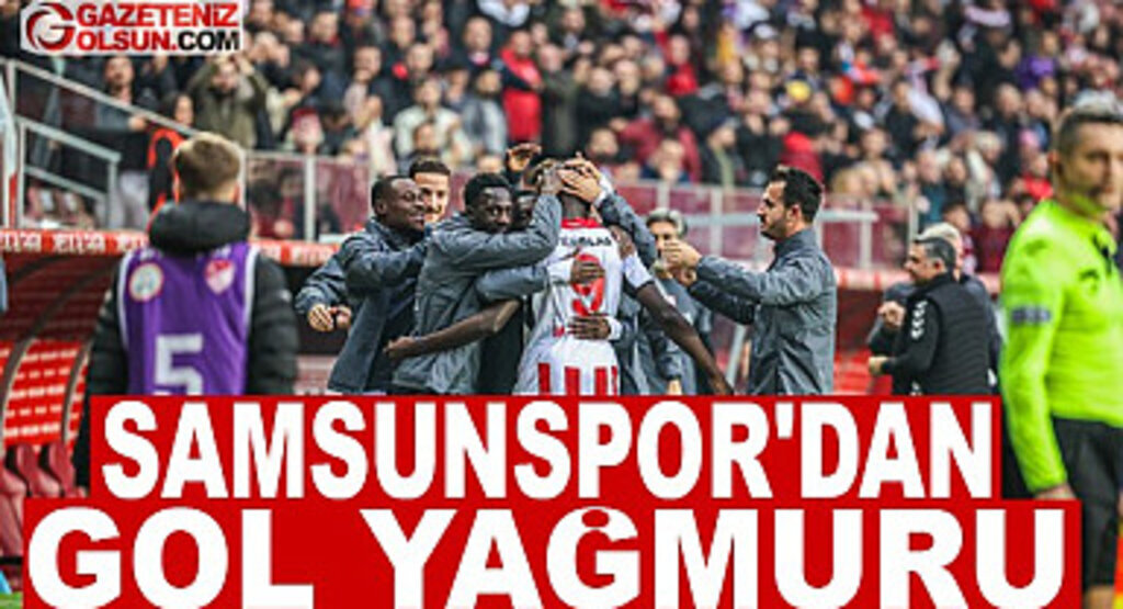 Samsunspor Kasımpaşa A.Ş. Maç Sonucu 4-2