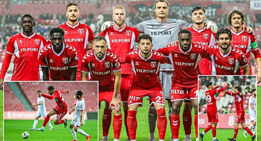 Samsunspor Tokat Belediye Plevnespor’u 3-0 mağlup etti