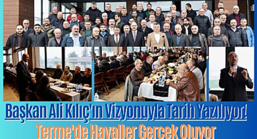 Terme'de Hayaller Gerçek Oluyor