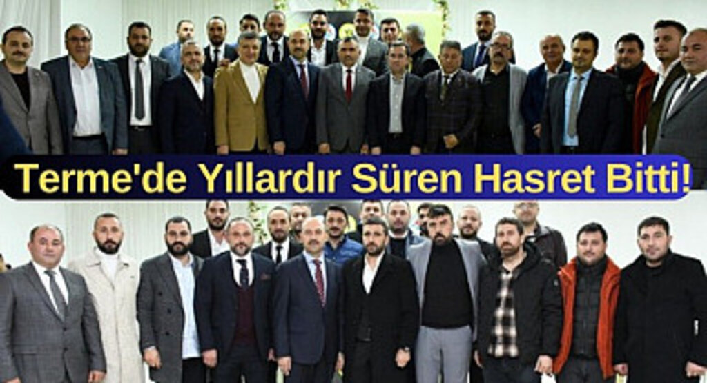 Termespor'da birlik beraberlik gecesi