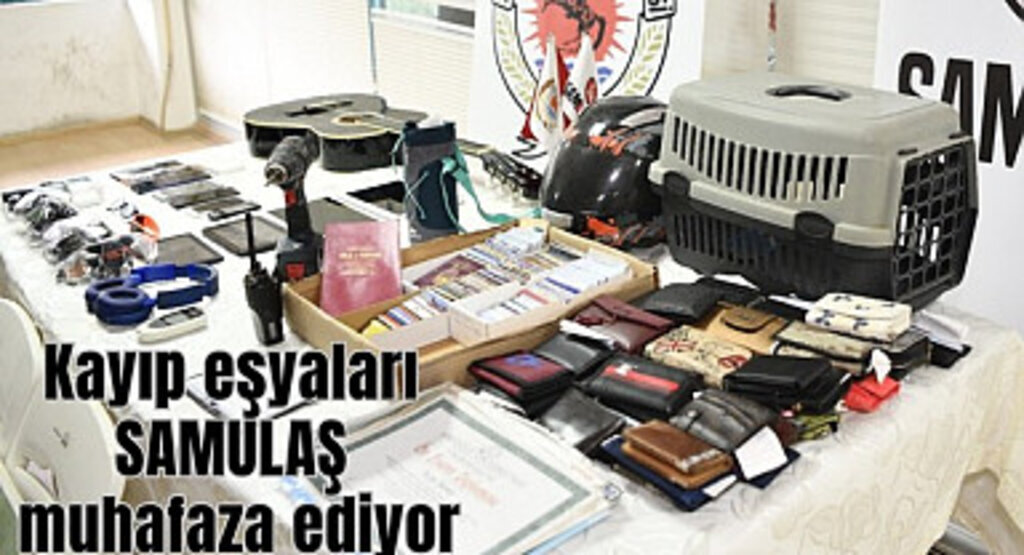 Tramvay'da unutulan kayıp eşyalar sahiplerini bekliyor