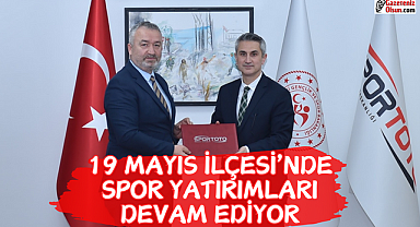 19 Mayıs İlçesinde Spor Yatırımları Devam Ediyor