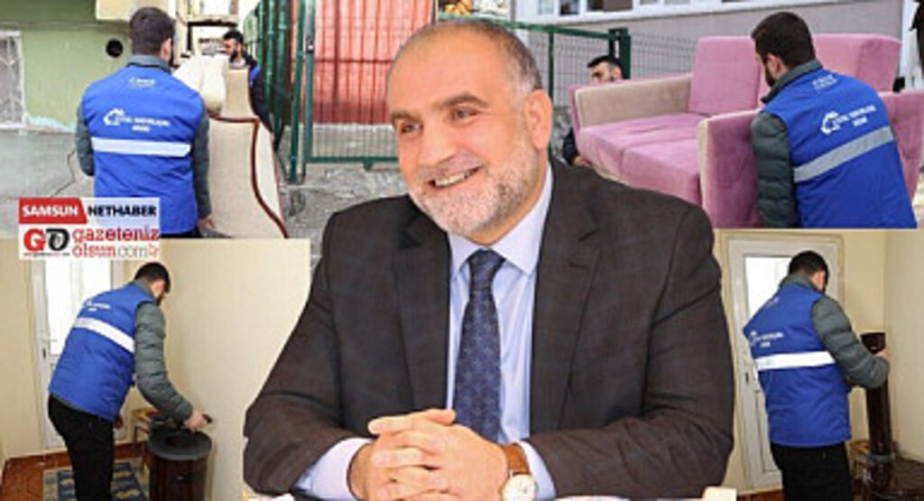 Başkan Sandıkçı: Canik’te gönüllere ulaşıyoruz