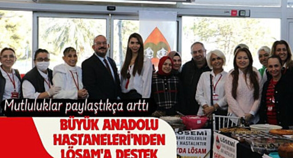 Büyük Anadolu Hastaneleri'nden LÖSAM'a destek