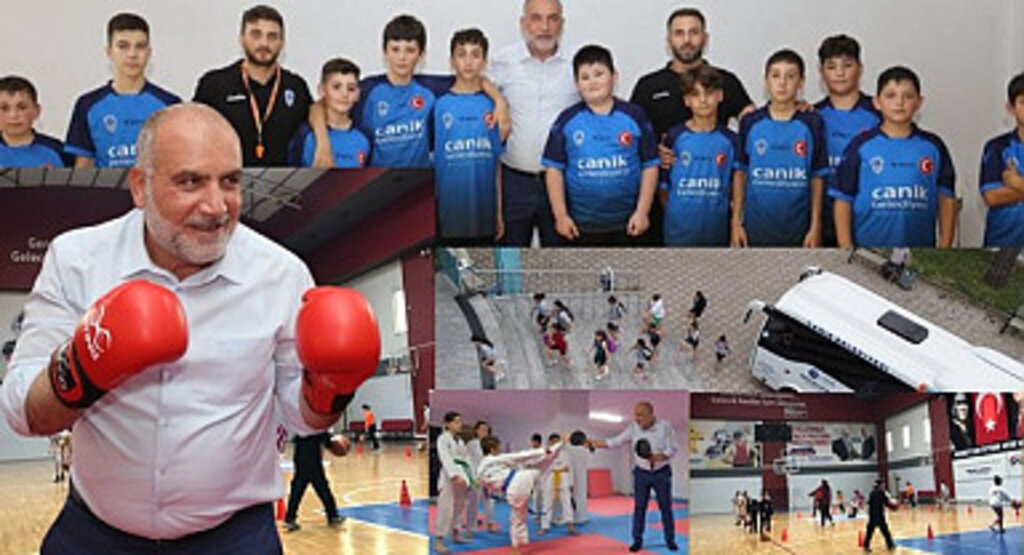 Canik Belediyesi'nden Çocuklara Ücretsiz Spor Eğitimi