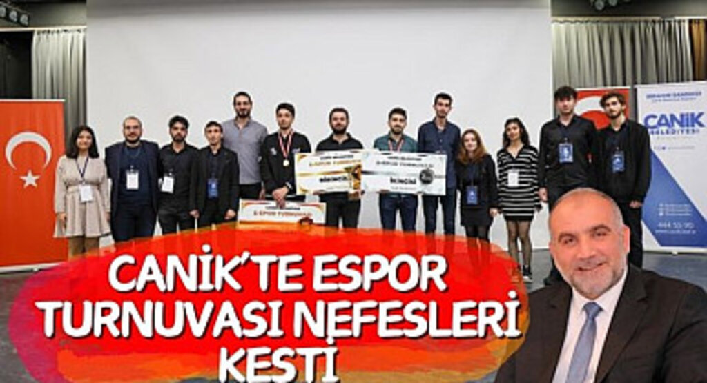 Canik’te düzenlenen Espor Turnuvası büyük heyecana sahne oldu