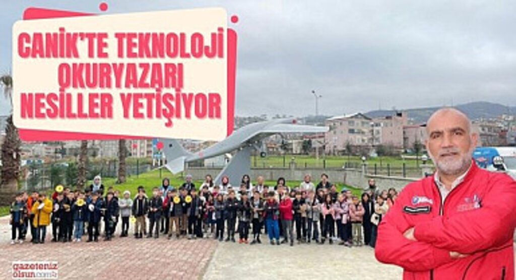 Canik’te Teknoloji Okuryazarı Nesiller Yetişiyor 