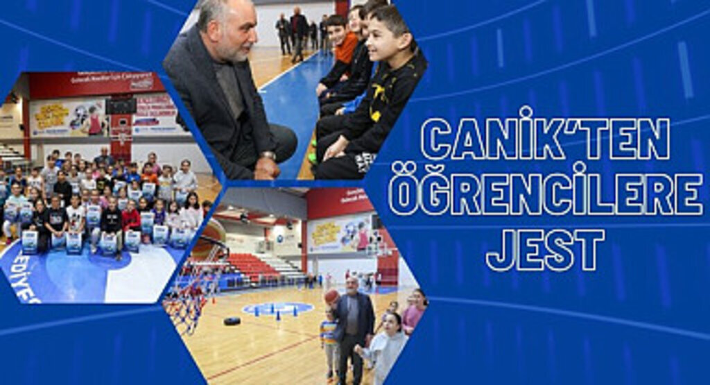 Canik’ten Öğrencilere Jest