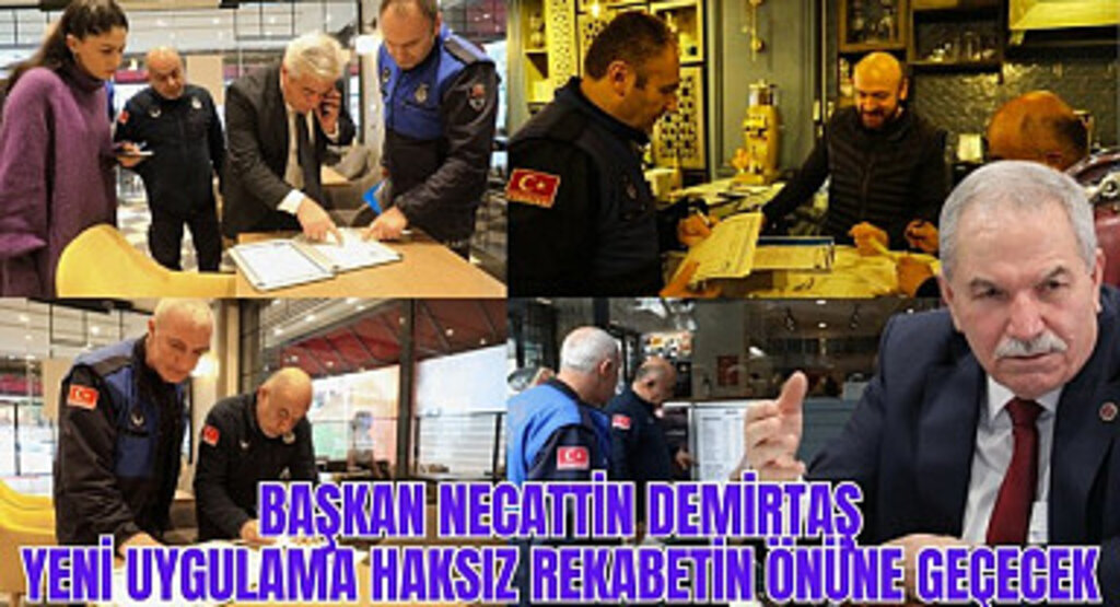 İlkadım Belediyesi Zabıta Ekipleri Fiyat Listesi Denetimi Yaptı