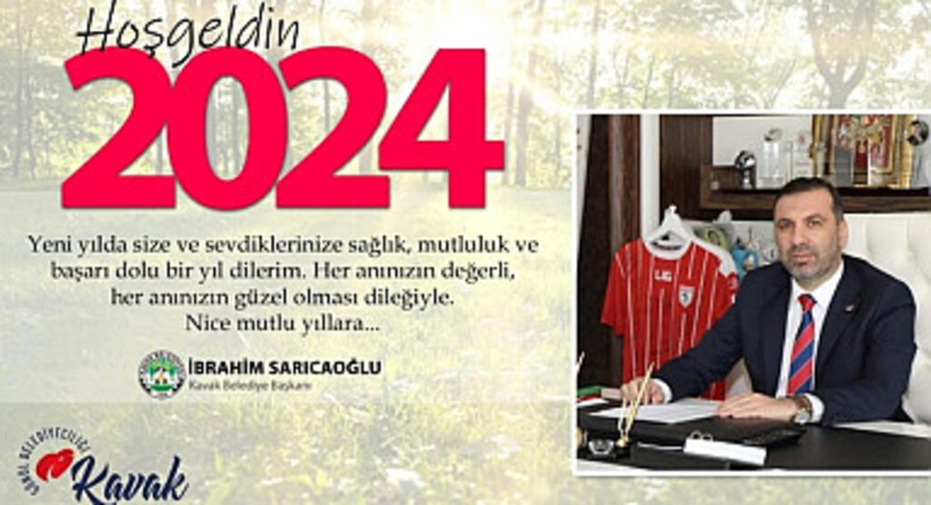 Kavak Belediyesi'nden 2024 Yeni Yıl Mesajı