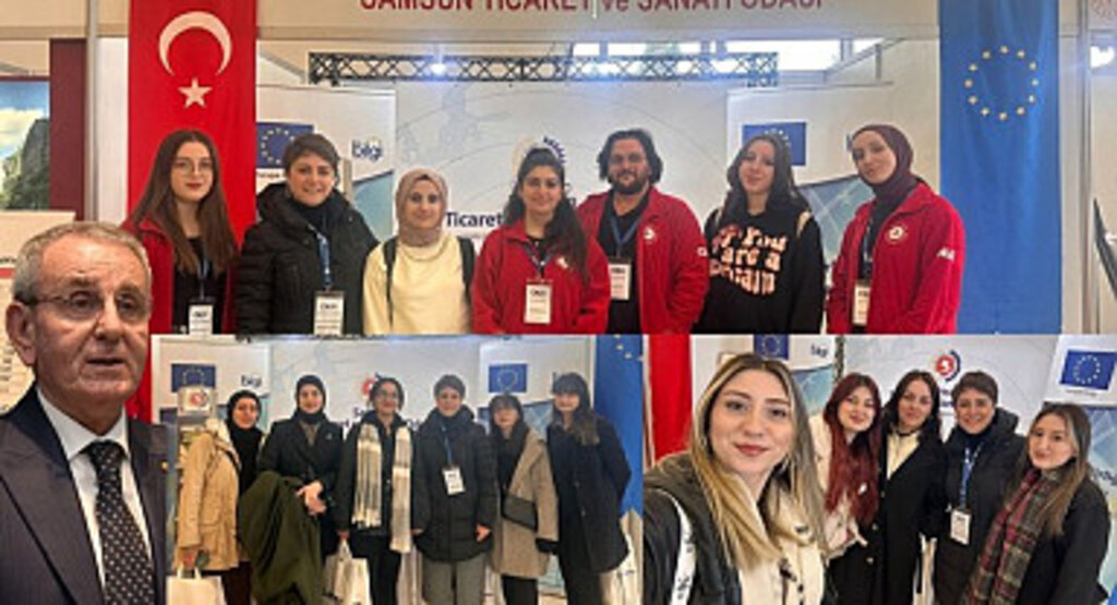 Samsun AB Bilgi Merkezi standına büyük ilgi