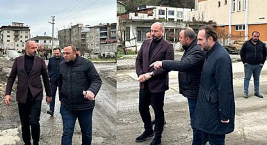 Tekkeköy Belediyesi'nden dere etrafındaki yollara dekoratif aydınlatma 