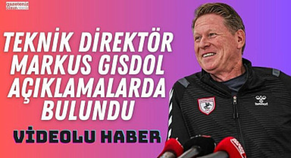 Teknik Direktör Markus Gısdol Açıklama Yaptı