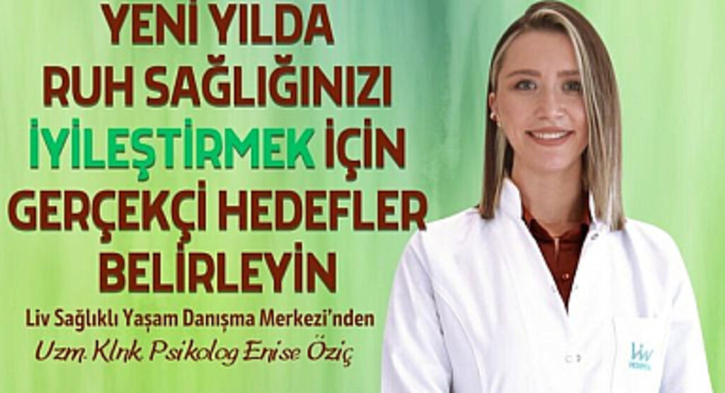 Yeni Yılda Ruh Sağlığınızı İyileştirmek İçin Gerçekçi Hedefler Belirleyin