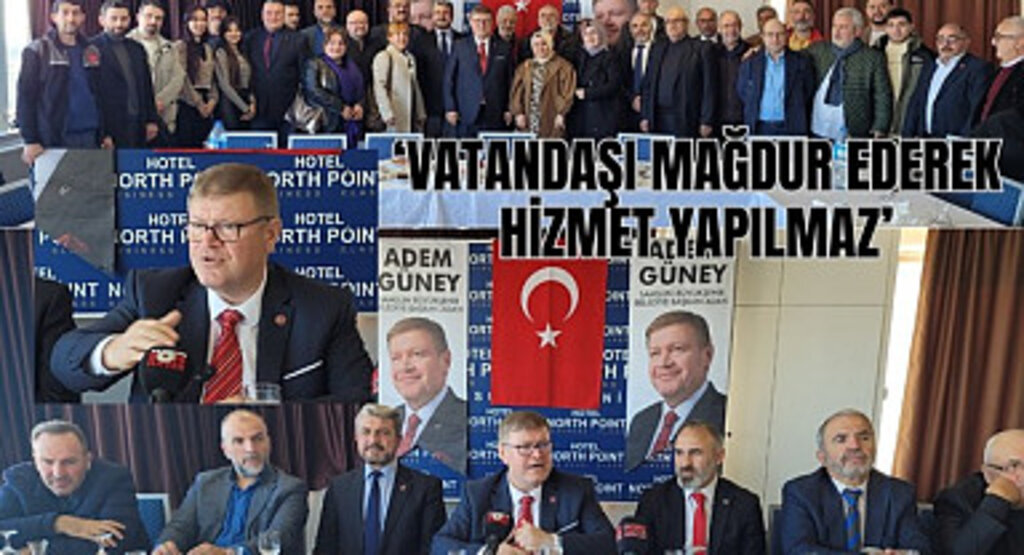 Adem Güney basın toplantısında konuştu: Vatandaşı mağdur etmeyeceksin