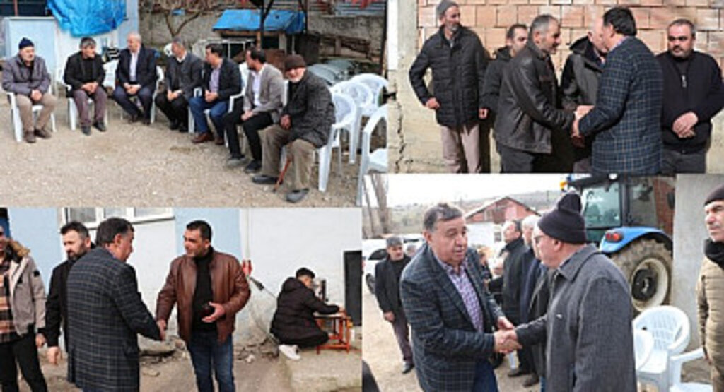 Ak Parti Havza Belediye Başkan Adayı İkiz’den kırsal mahalle ziyareti