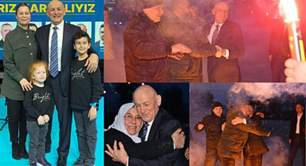 AK Parti Terme Belediye Başkan Adayı Şenol Kul'a coşkulu karşılama