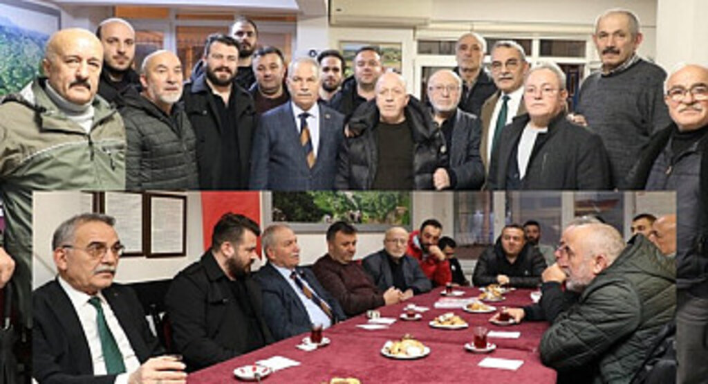 Başkan Demirtaş Tonyalılar'ın misafiri oldu