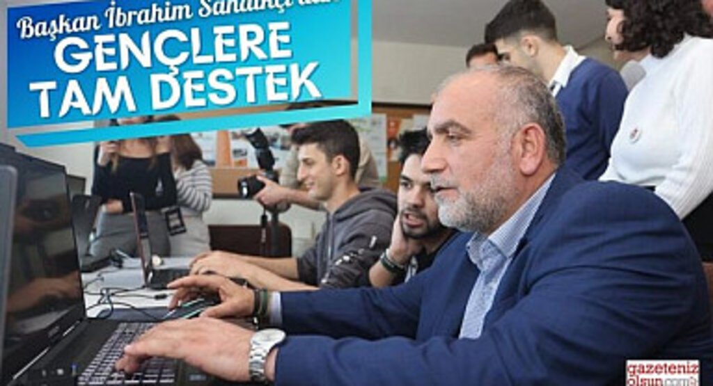 Başkan İbrahim Sandıkçı’dan Gençlere Tam Destek 