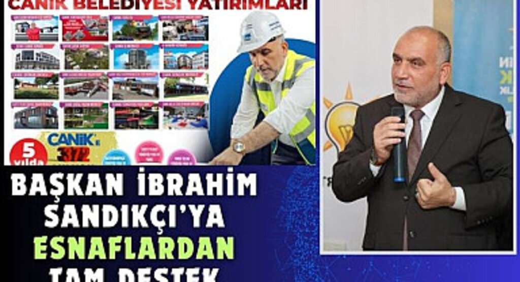 Başkan İbrahim Sandıkçı: Yaşama dokunan eser ve hizmetlerle ilçemize değer kattık