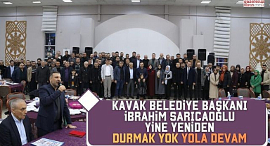 Başkan Sarıcaoğlu Yine Yeniden Durman Yok Yola Devam