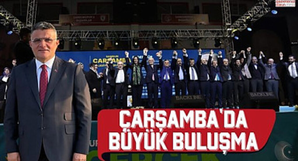 Çarşamba'da büyük buluşma