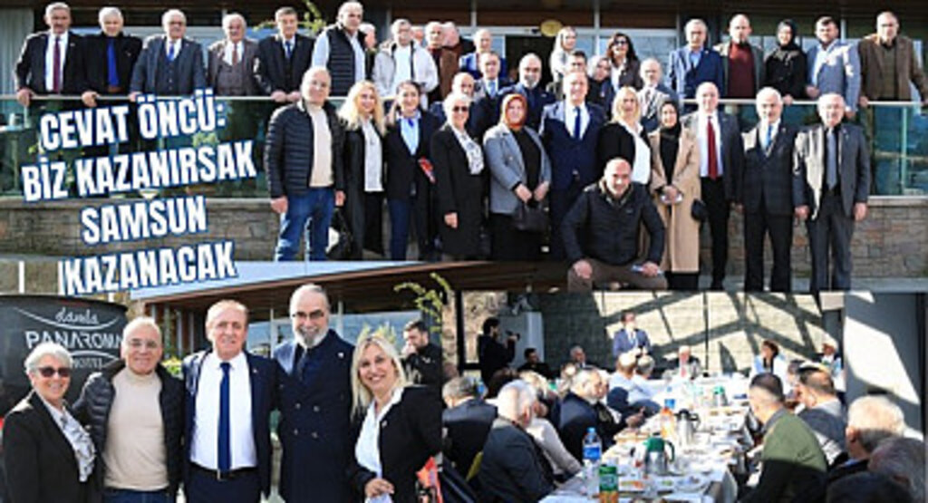 Cevat Öncü: Biz kazanırsak Samsun kazanacak
