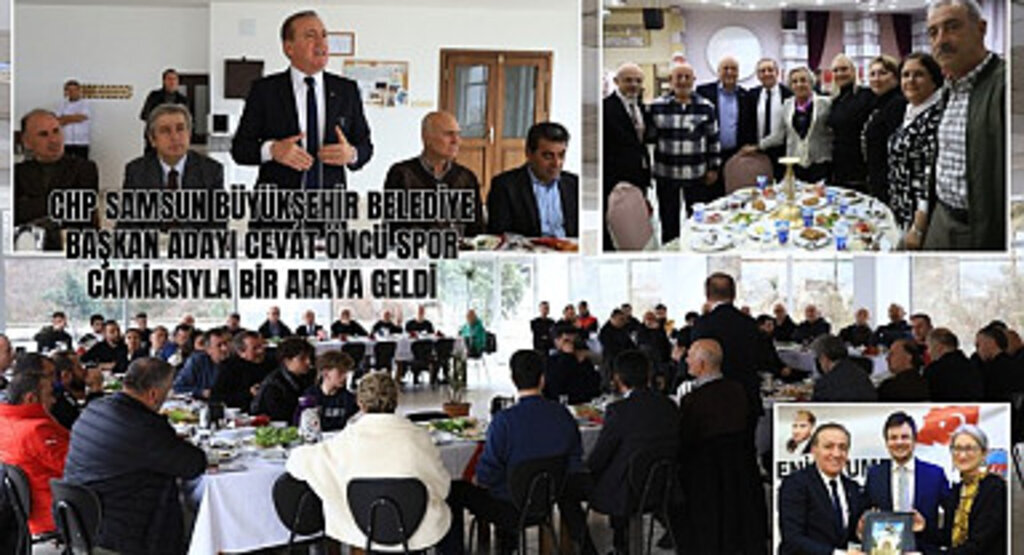 Cevat Öncü: Samsun'da yeni sporcu sağlığı merkezi kuracağız