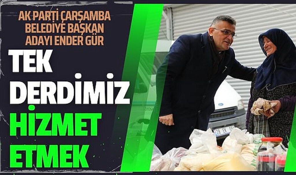 Ender Gür: Tek Derdimiz Hizmet Etmek