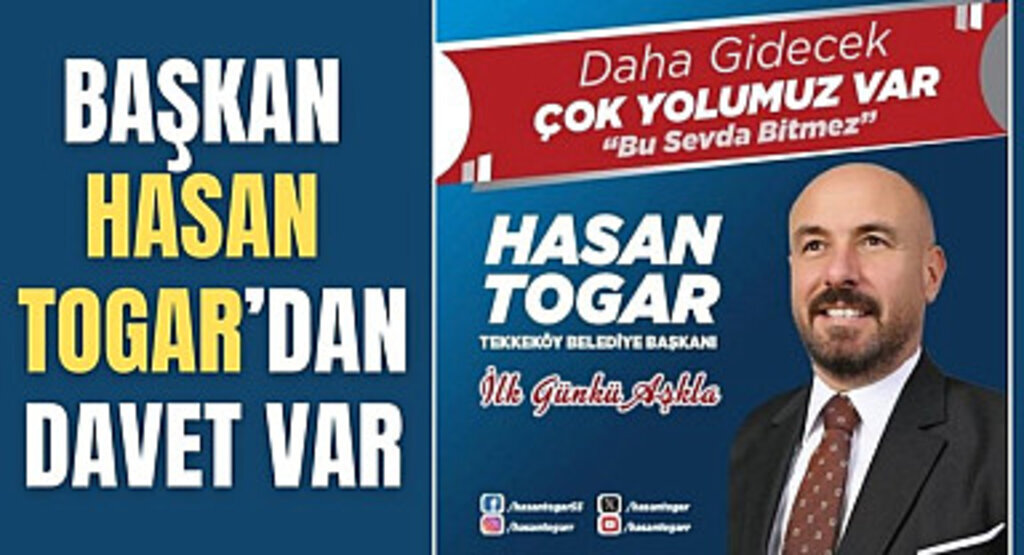 Hasan Togar: Daha gidecek çok yolumuz var bu sevda bitmez