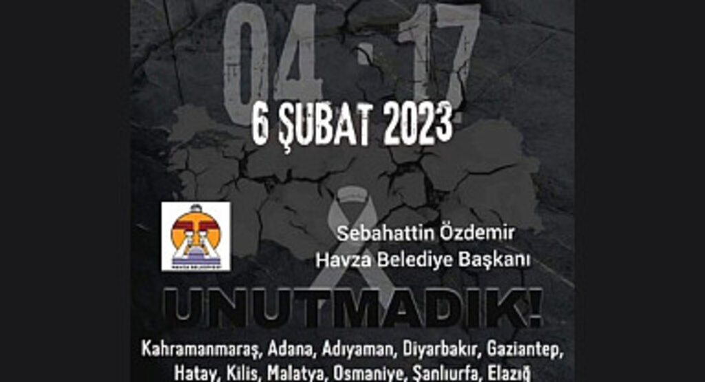 Havza Belediyesi: Milletçe büyük bir dayanışma sergiledik