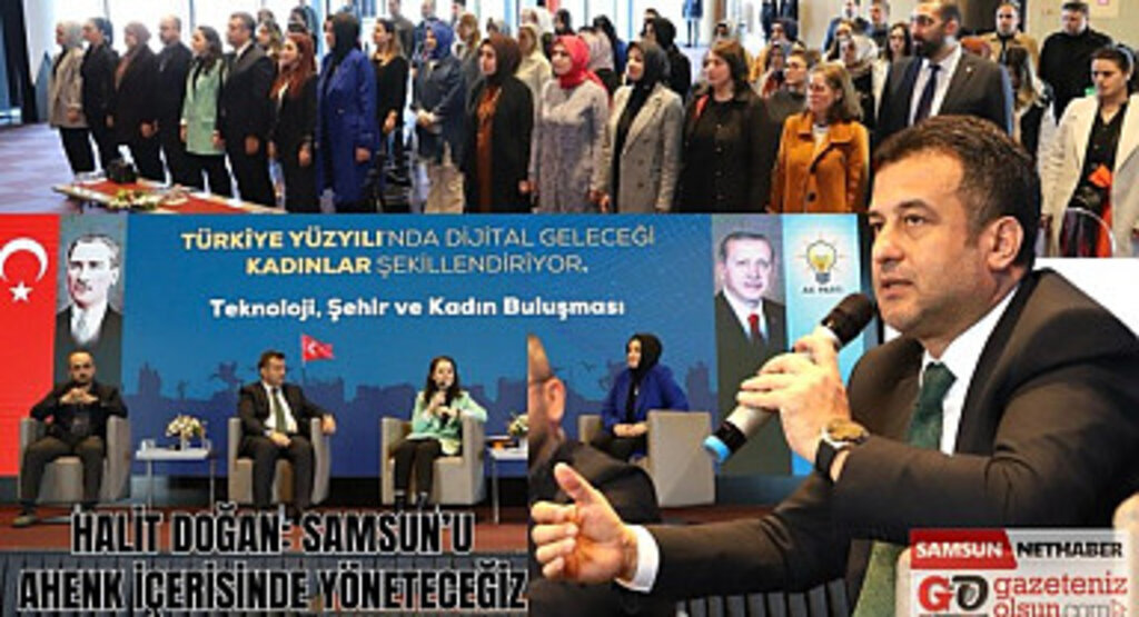Samsun'da Teknoloji, Şehir ve Kadın Buluşması Programı