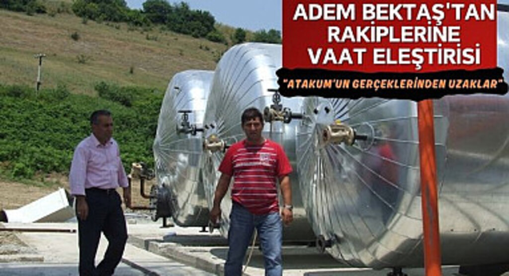 Adem Bektaş'tan Rakiplerine Vaat Eleştirisi