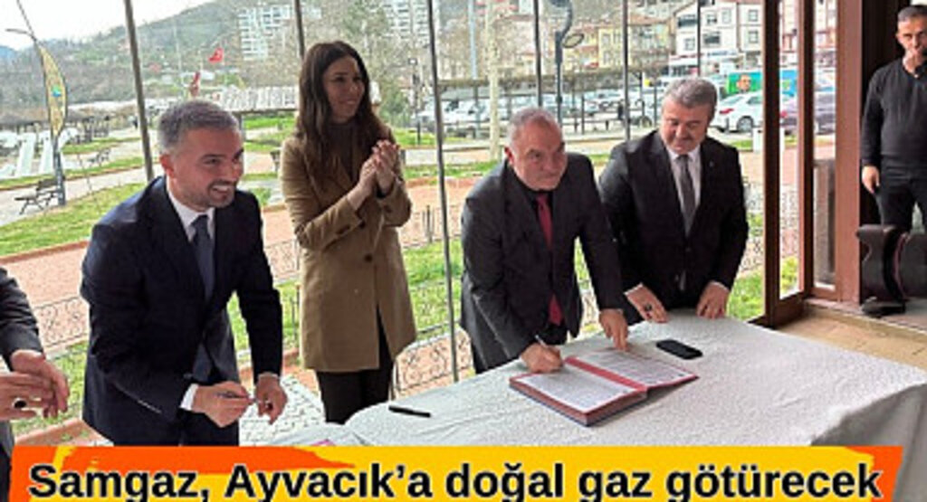 Ayvacık doğal gazına kavuşuyor! Ayvacık doğalgaz abonelik işlemleri