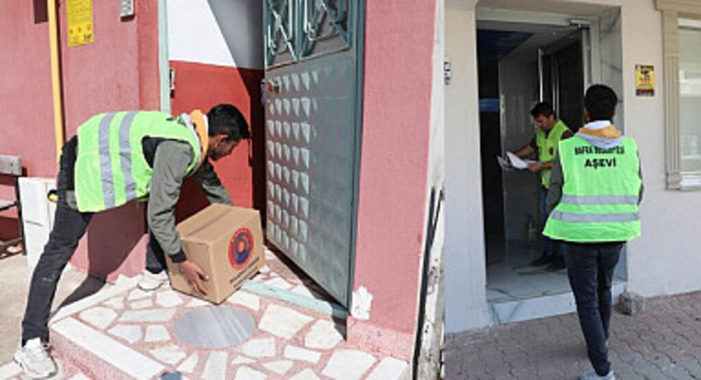 Bafra Belediyesi'nden ihtiyaç sahiplerine Ramazan yardımı