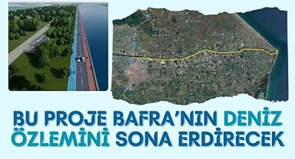 Bafra'nın Deniz Özlemi Bu Proje ile Sone Erecek