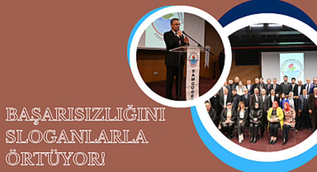 Başarısızlığını sloganlarla örtüyor!