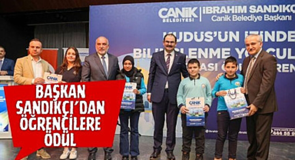 Başkan Sandıkçı’dan Öğrencilere Ödül 