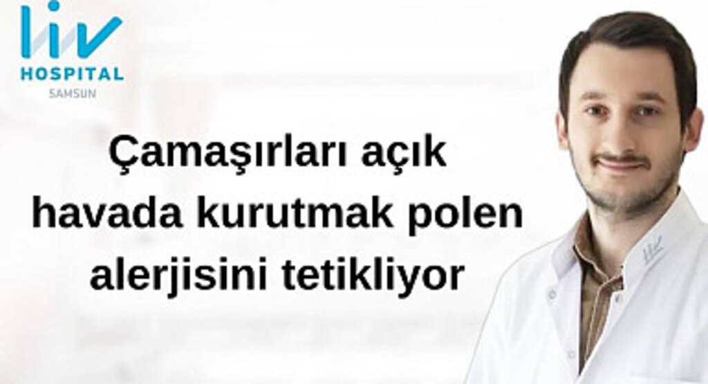 Çamaşırları açık havada kurutmak polen alerjisini tetikliyor