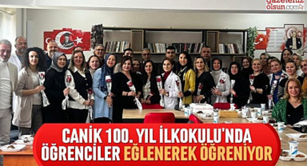 Canik 100. Yıl İlkokulu'nda Öğrenciler Eğlenerek Öğreniyor
