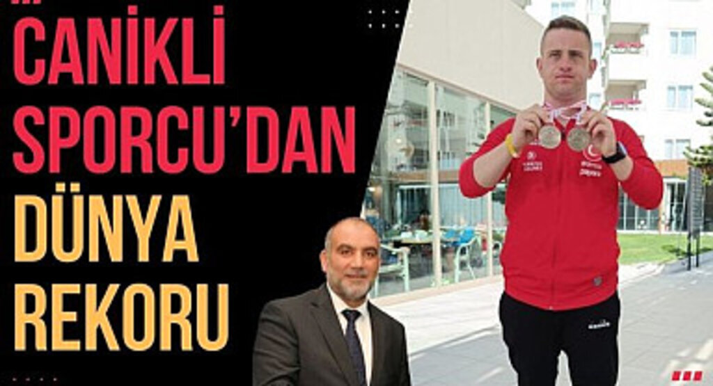 Canikli Sporcu’dan Dünya Rekoru 