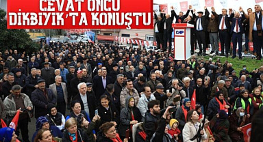 Cevat Öncü Dikbıyık'ta Konuştu
