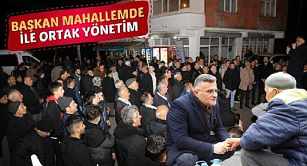 Ender Gür: Başkan Mahallemde ile ortak yönetim