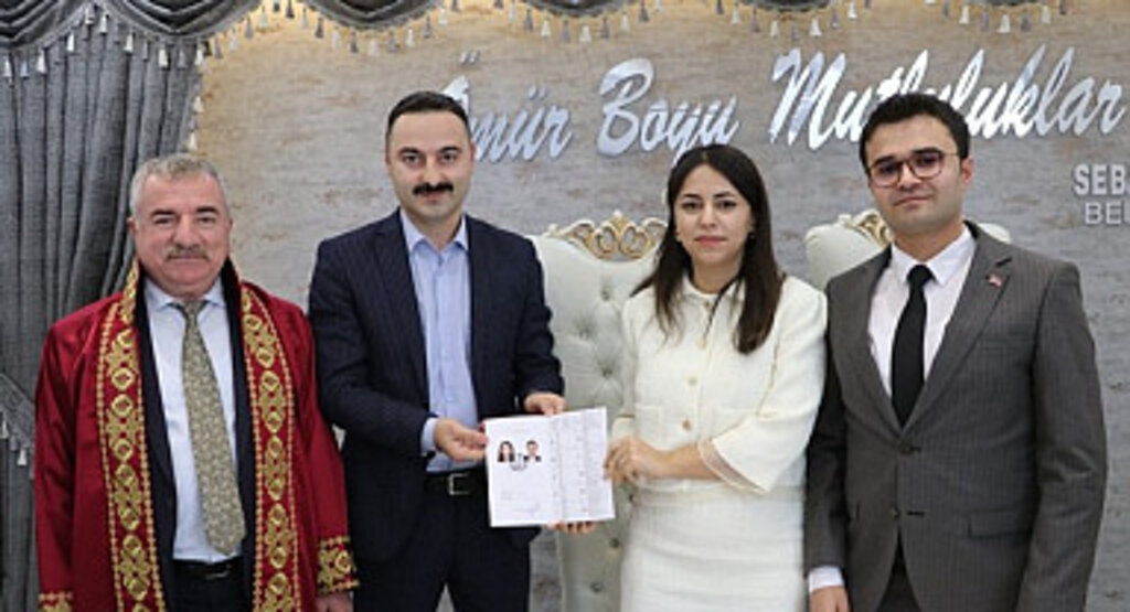 Hakim Ahmet Tahsin Altunışık ile Hakim Rukiye Toka dünyaevine girdi