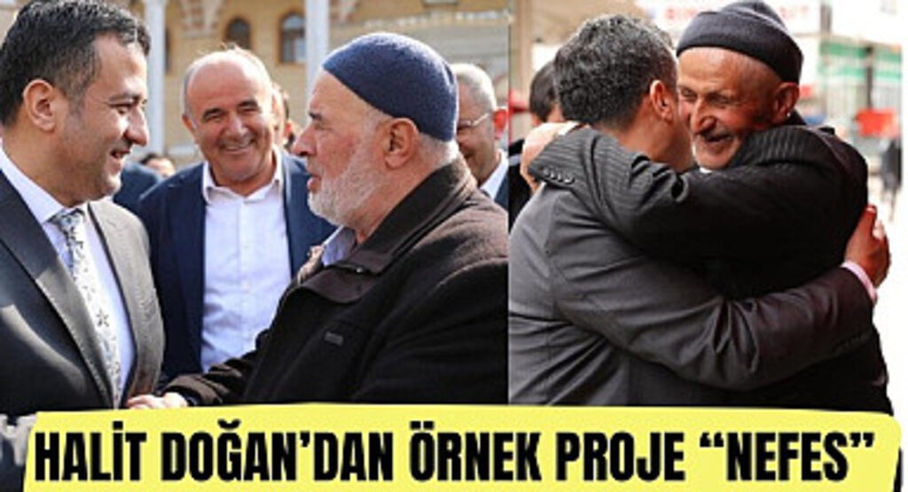 Halit Doğan'dan örnek proje: Nefes