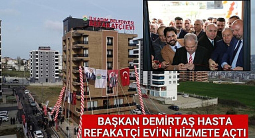 Hasta Refakatçilerinin Kalma Sorunu İlkadım'da Son Buldu