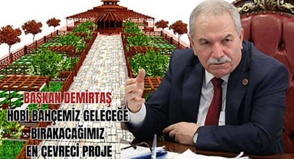 İlkadım Belediyesi'nden Hobi Bahçesi Projesi